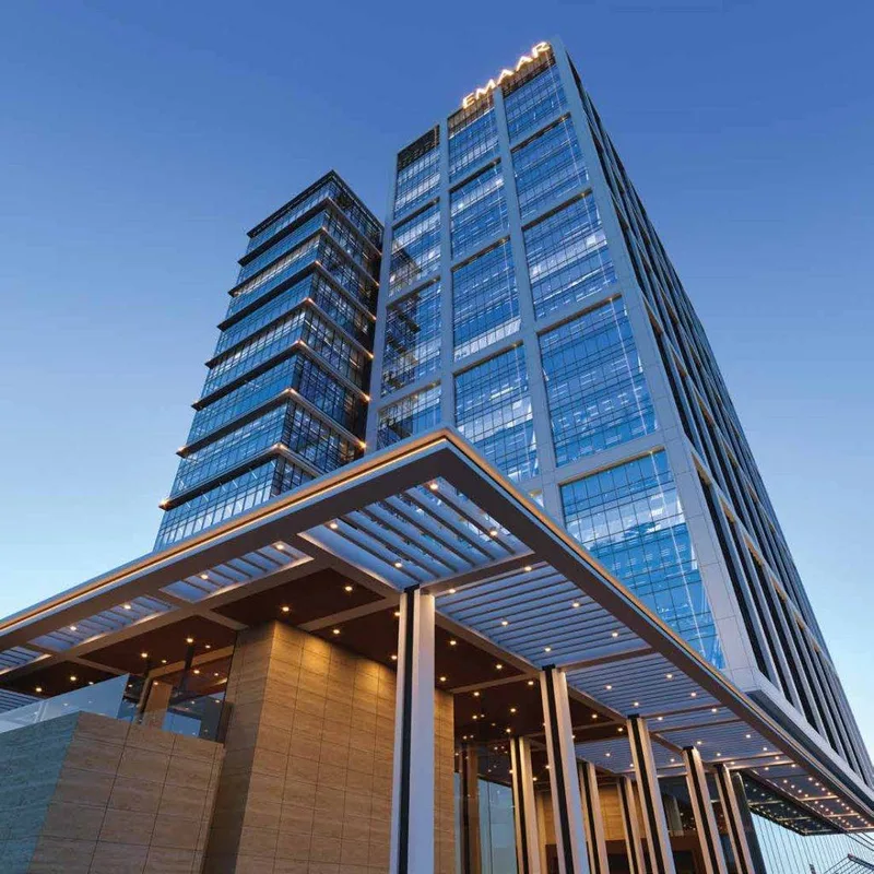 Urban towers and commercial scale